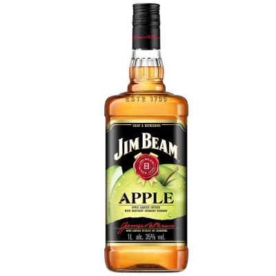 Віскі Джим Бім яблуко 1 літр(Jim Beam apple 1l) 